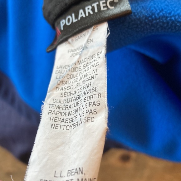 EUC Men’s L.L Bean zip up Fleece Sweater - Picture 4 of 4